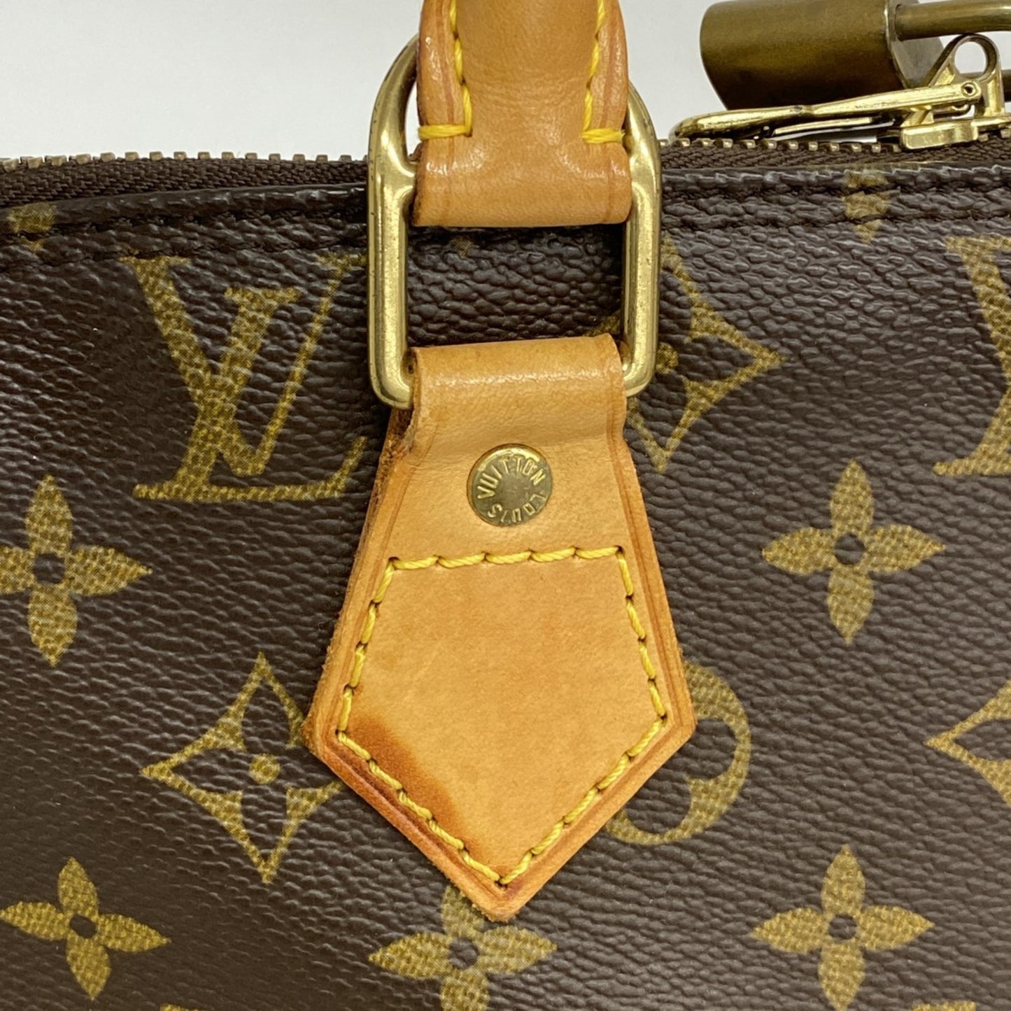 Louis Vuitton Monogram Alma Handbag M51130 Brown