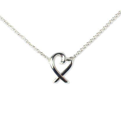 Tiffany 925 Loving Heart Pendant Necklace
