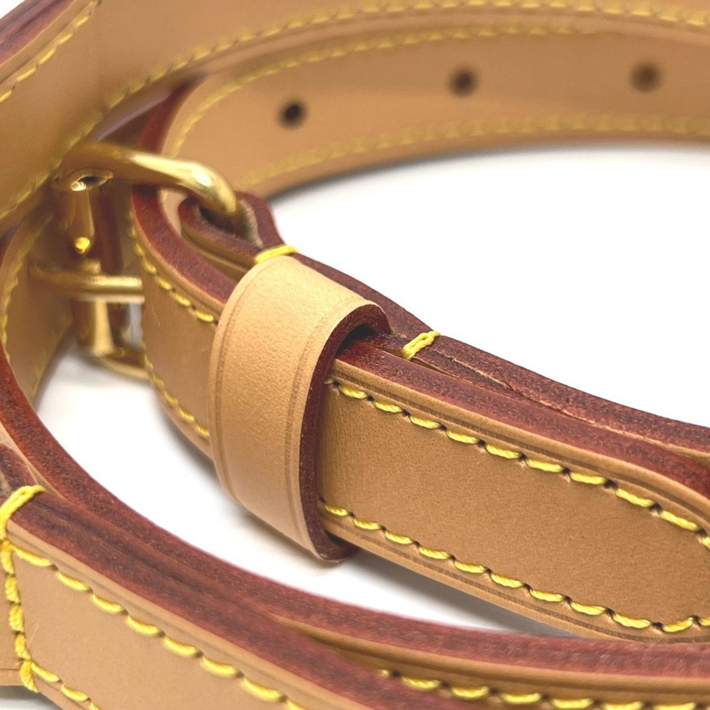 Louis Vuitton Adjustable Shoulder Strap In Naturally Smooth Leather