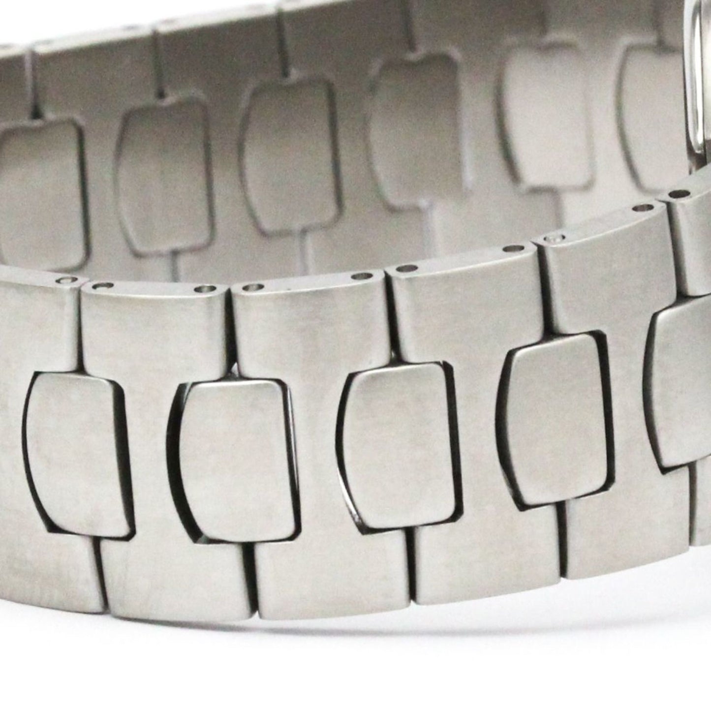 Omega Seamaster Polaris Analog Digital 18K Gold Steel Watch 2540.50 Polished