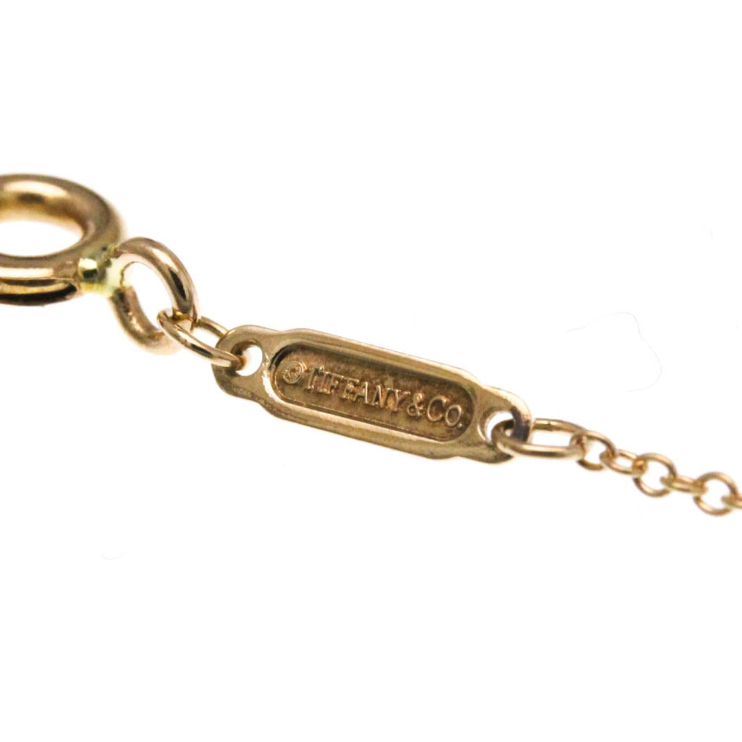 Tiffany Tiffany T Smile Small Necklace Pink Gold (18K) No Stone Women