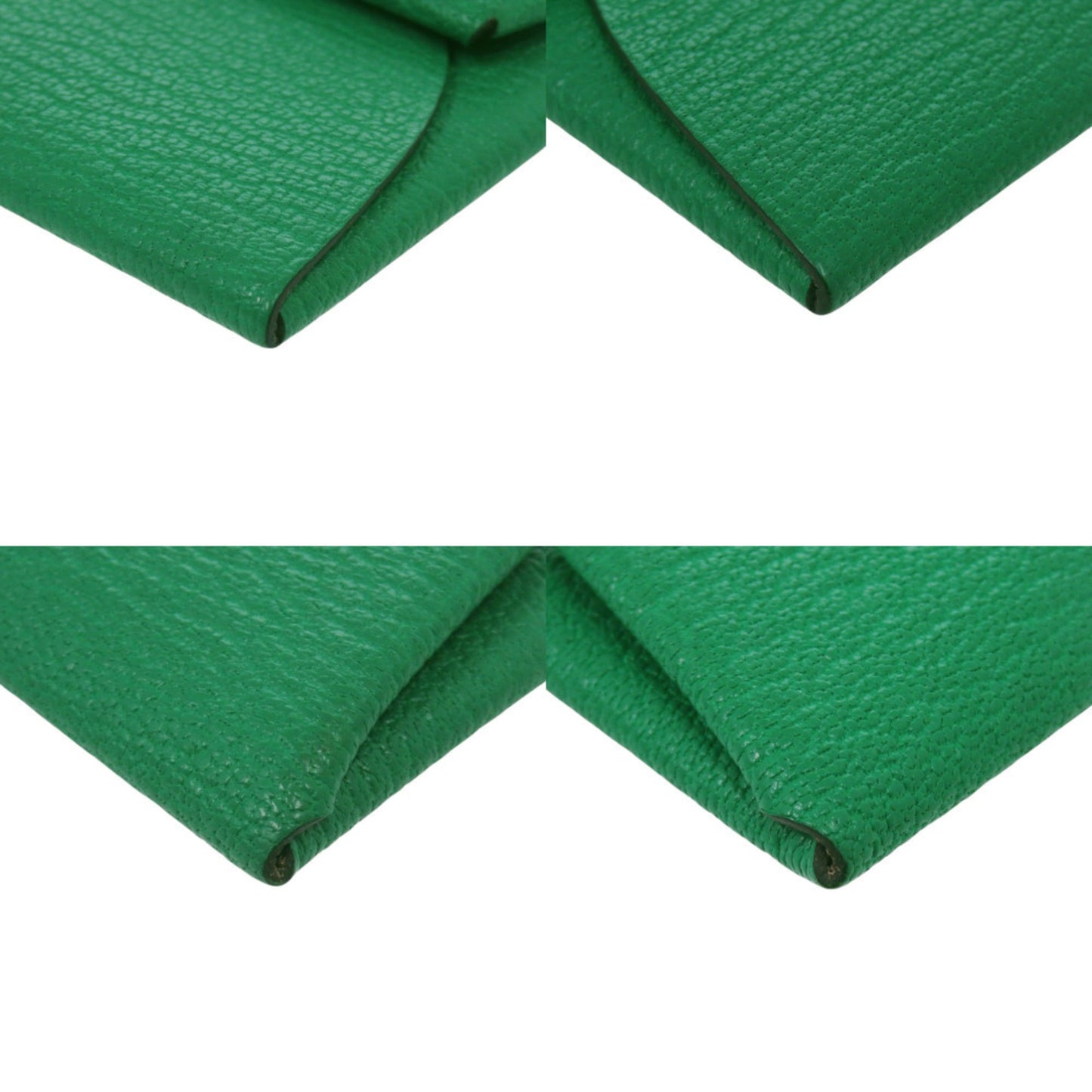 Like New Herms Bastia Verso Chevre Mysore Bamboo/Rose Darling Silver Hardware