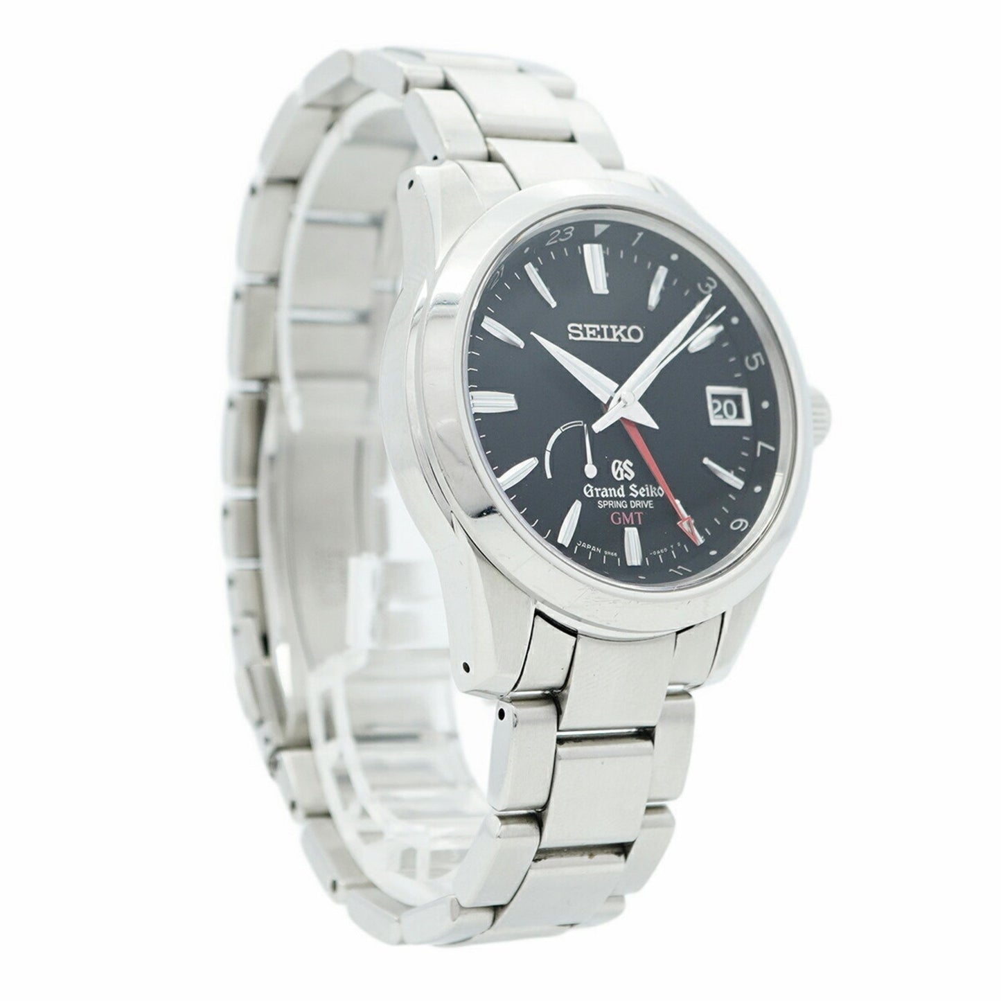 Seiko Grand 9R66-0Ae0 Sbge213 Black Dial