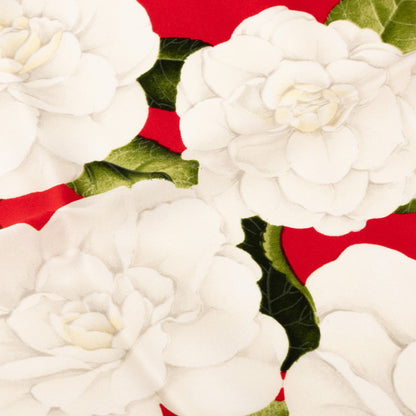 Chanel Camellia Motif Scarf