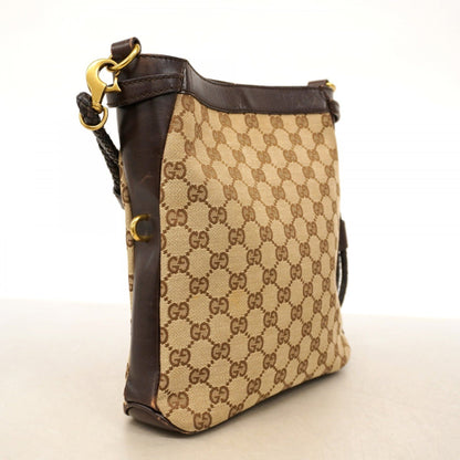 Gucci Gg Canvas Shoulder Bag 109106 Brown