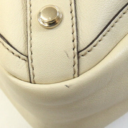 Gucci Abby Tote Bag 170004 Ivory Leather Shoulder