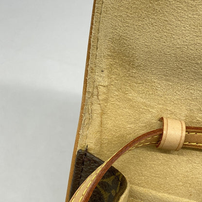 Louis Vuitton Monogram Pochette Twin Gm Shoulder Bag M51852 Brown