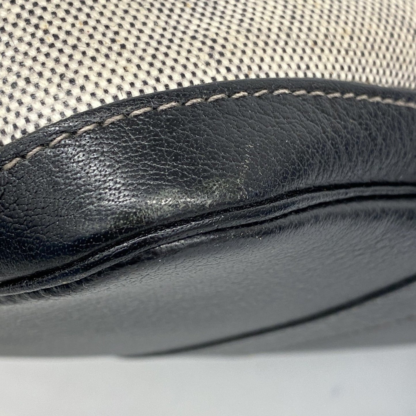 Hermes Herms Garden Mm Toile H Black Tote Bag