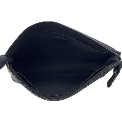 Louis Vuitton Clutch Bag Monogram Shadow Pochette Voyage Souple M82545 Louis Vuitton Black