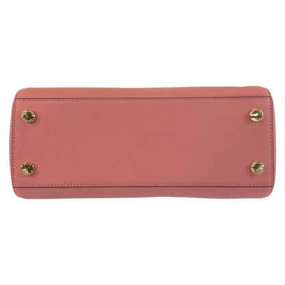 Michael Kors Ciara Pink Gold Hardware Leather 35H5Gc6S3L Handbag Shoulder Bag 2Way