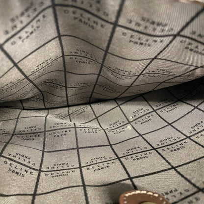 Celine Tote Bag C Macadam Canvas Beige Brown