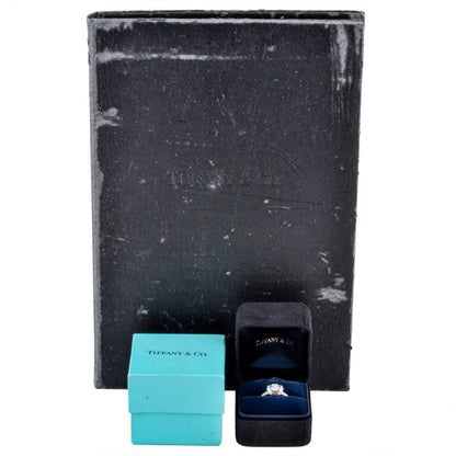 Tiffany & Co. Ribbon Engagement Ring With 0.61Ct Diamond