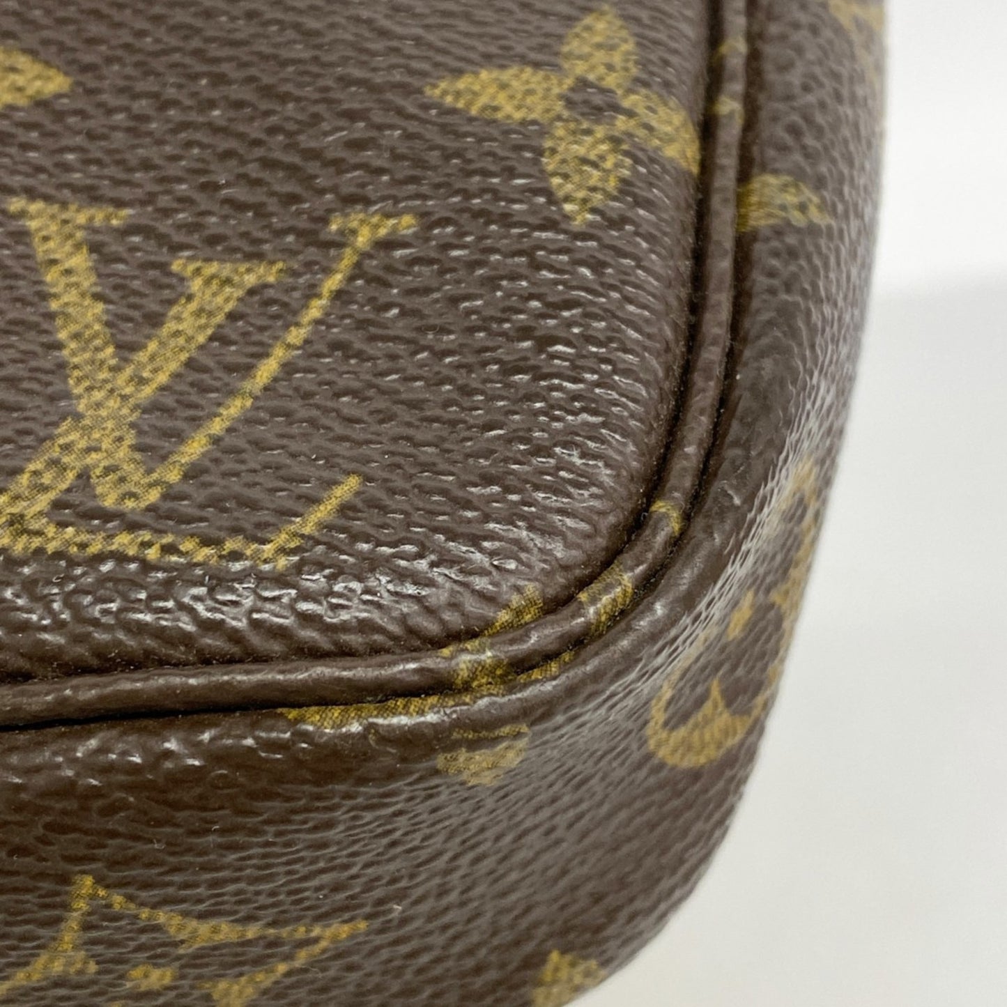 Louis Vuitton Monogram Pochette Accessoires M51980 Brown