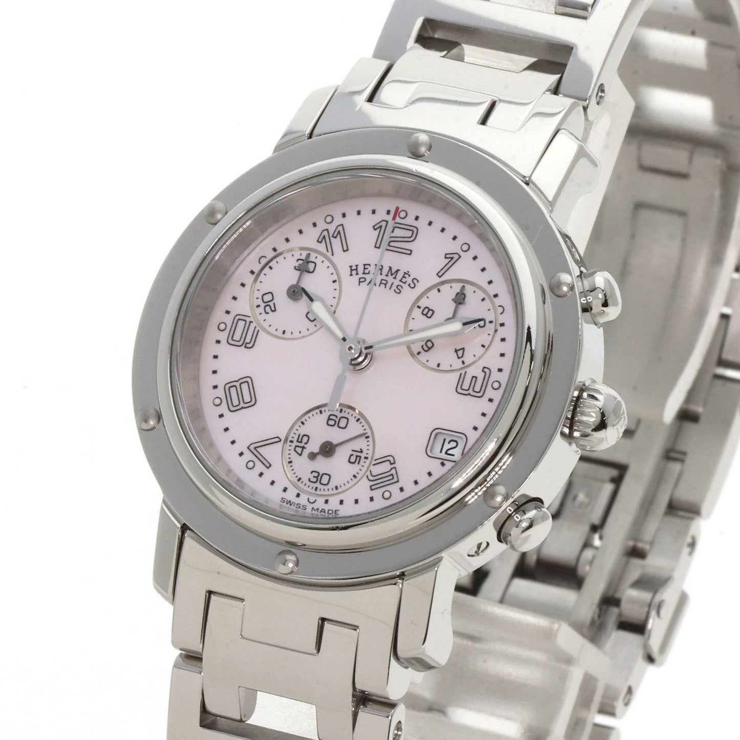 Herms Cl1.310 Clipper Chronograph Watch