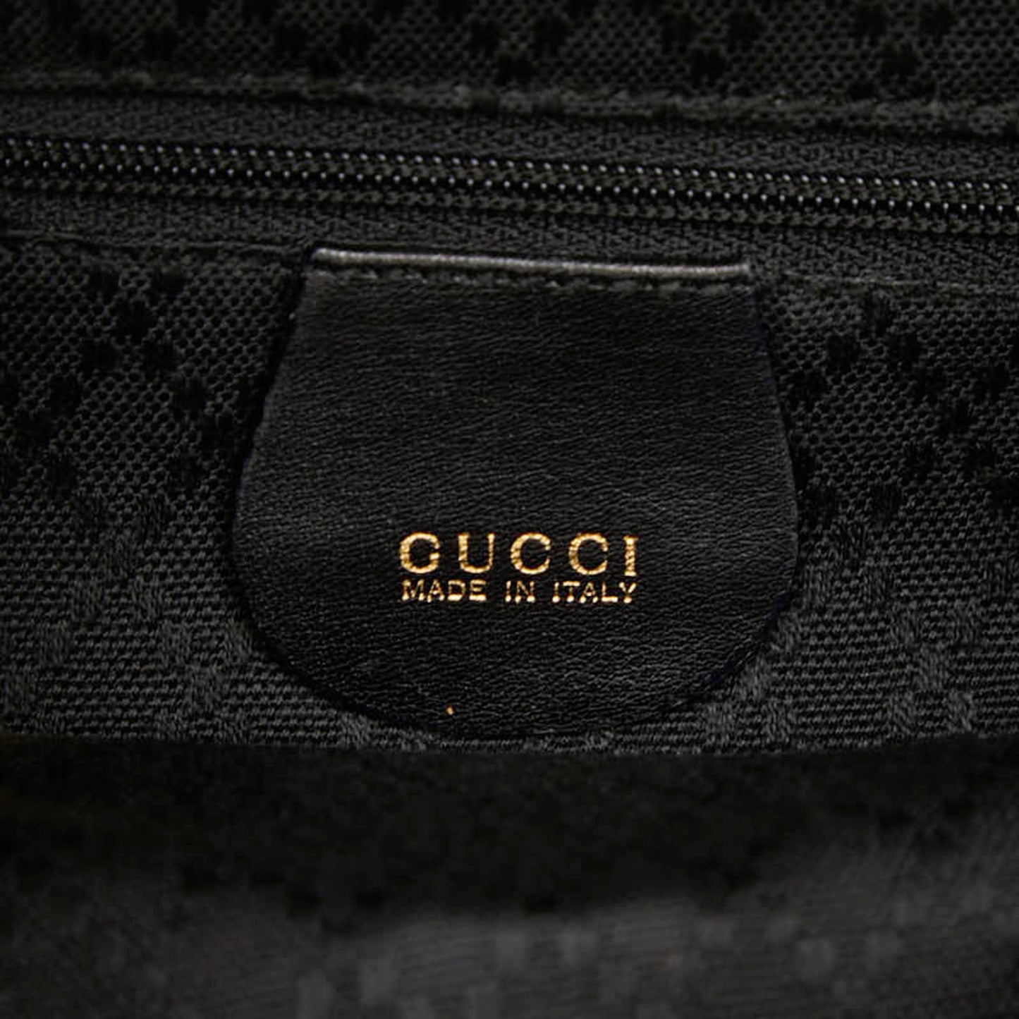Gucci Bamboo Backpack 003 1705 0030 Black Suede Leather