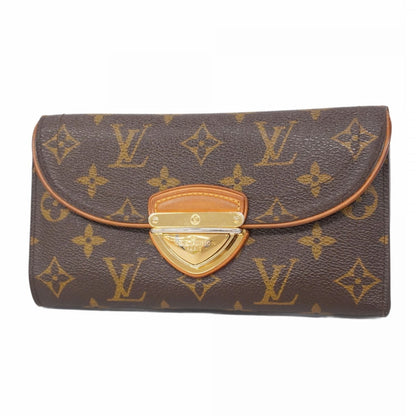 Louis Vuitton Monogram Portefeuilles Tri-Fold Long Wallet M60123 Brown