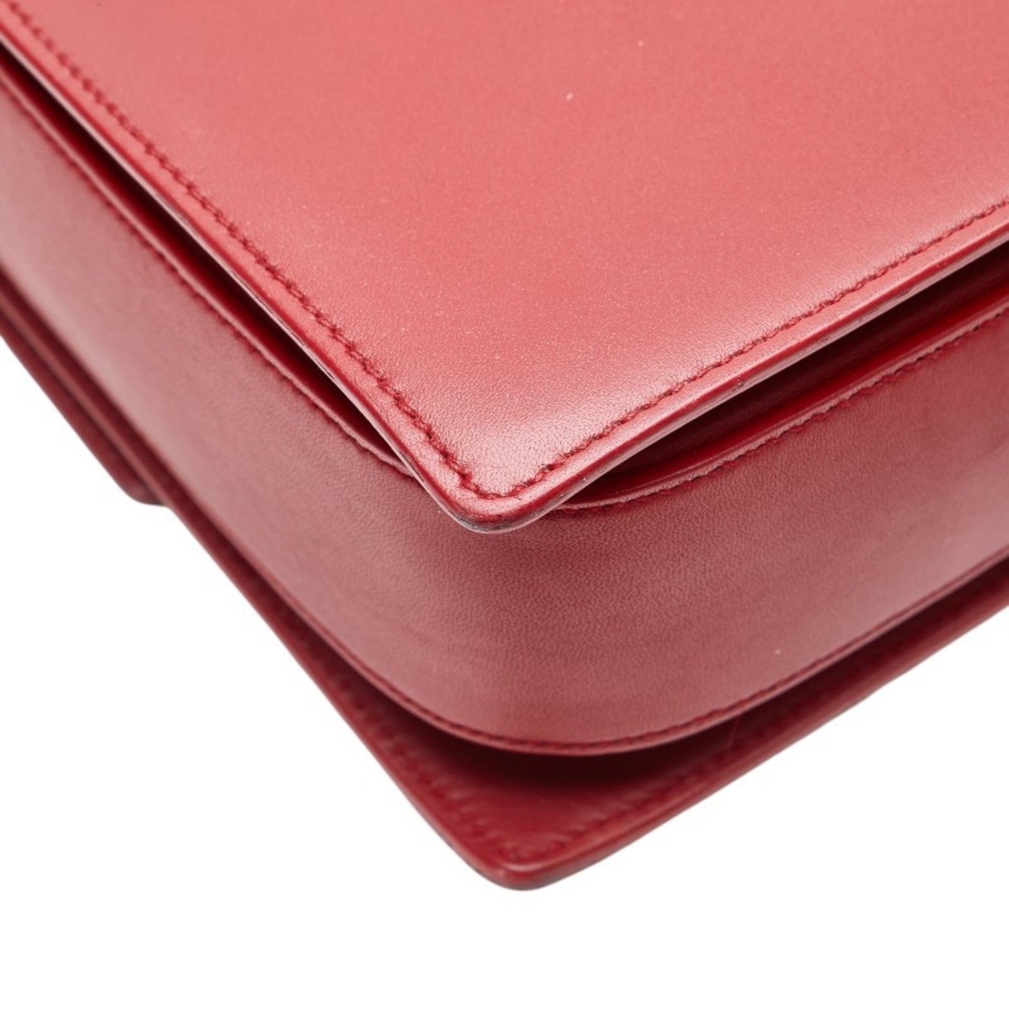 Saint Laurent Crossbody Shoulder Bag 318025 Red Leather