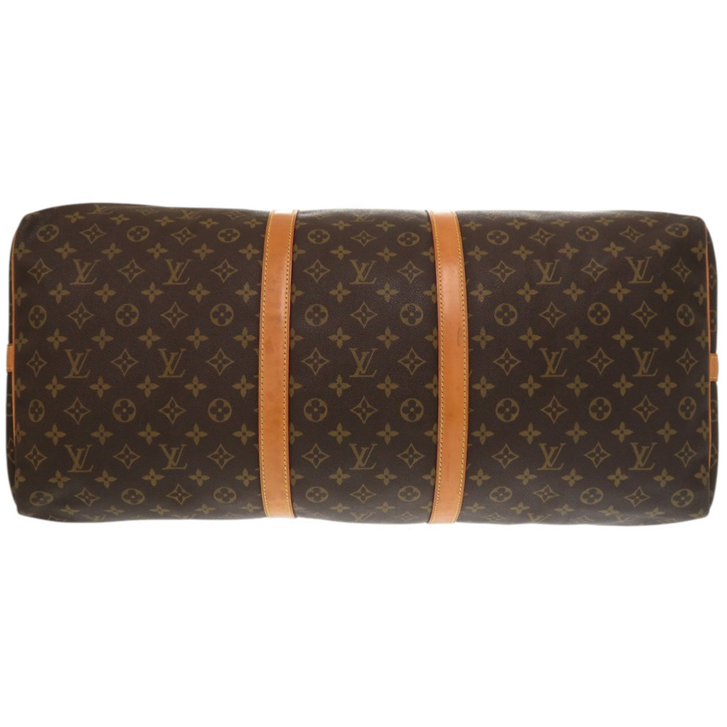 Louis Vuitton Keepall Bandouliere 60 Monogram M41412 Canvas Brown Boston Bag 0750 Louis Vuitton