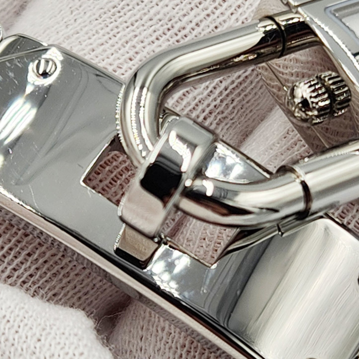 Hermes Kelly Watch Ke4.110 White Dial Stainless Steel S