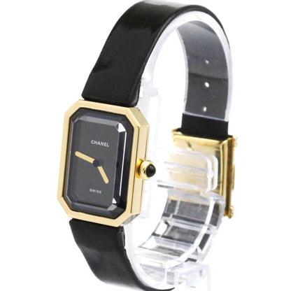Chanel Premiere 18K Gold Leather Quartz