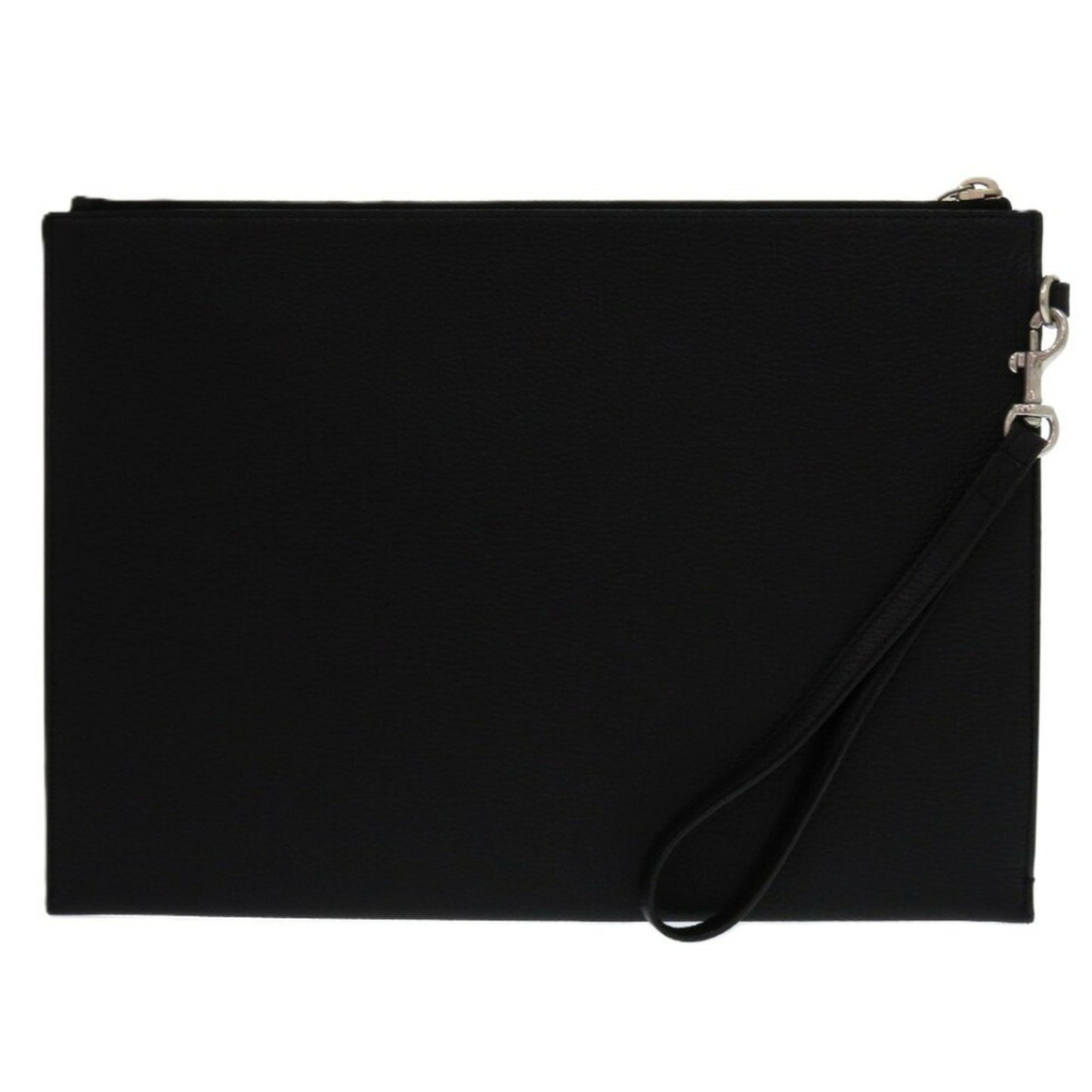 Like New Yves Saint Laurent 530013 Clutch Bag In Black Leather