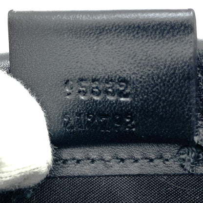 Gucci 95332 Shoulder Bag/Handbag In Beige/Black Canvas