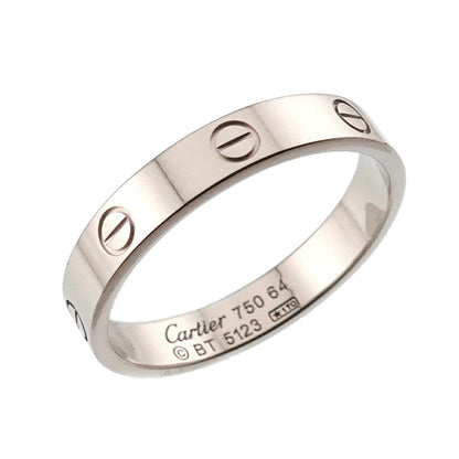 Cartier Mini Love #64 Ring In 18K White Gold