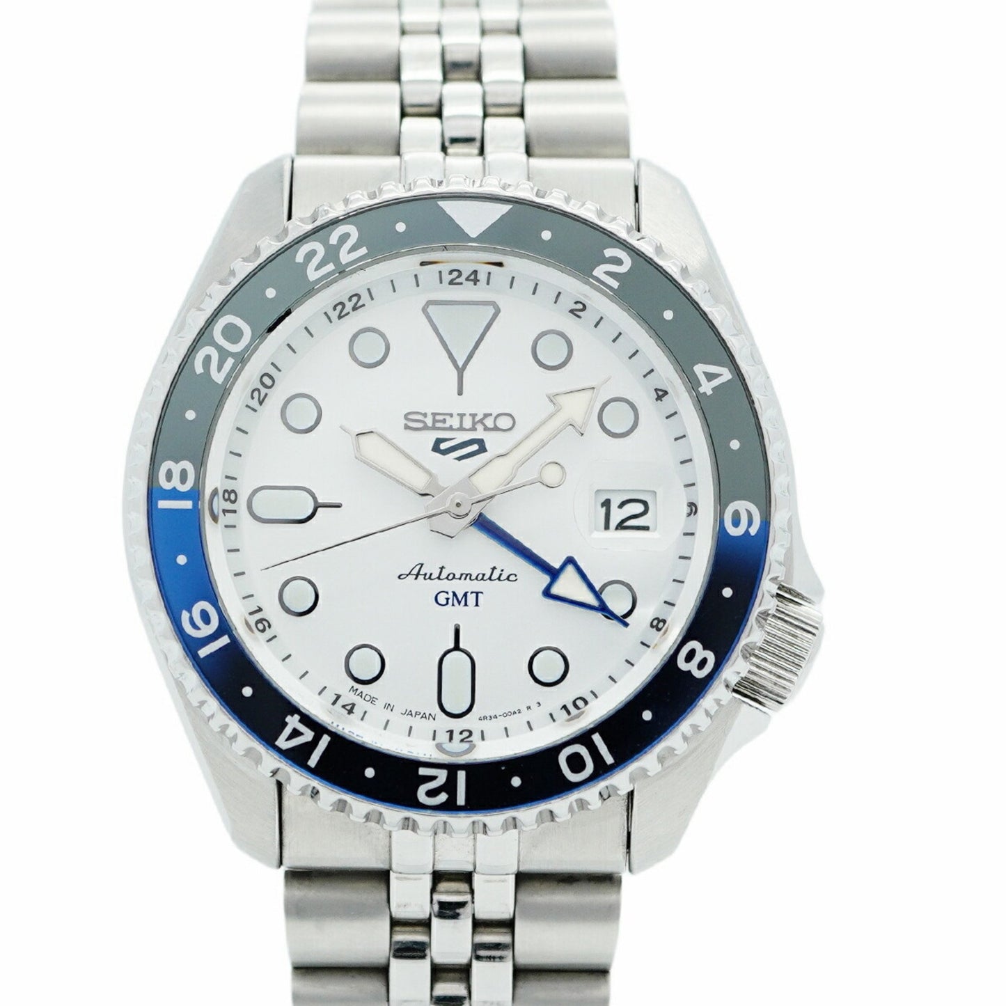 Seiko 5 Sports 4R34-00A0 Sbsc017 Silver Dial