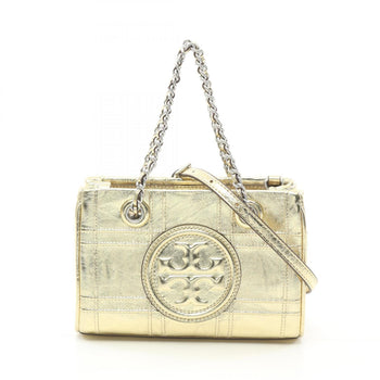 Tory Burch Fleming Handbag Leather