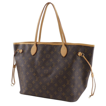 Louis Vuitton Neverfull Mm Tote Bag M40156 Monogram Canvas 2008 Brown Ar4088