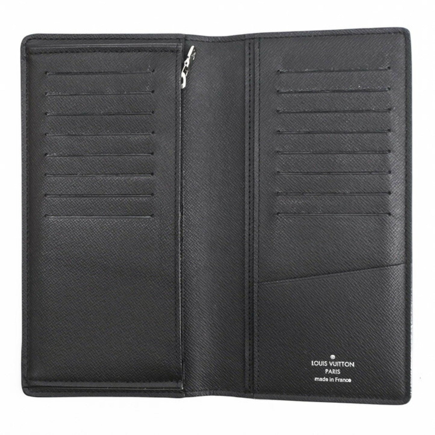 Louis Vuitton Taiga Portefeuille Brazza Bifold Long Wallet