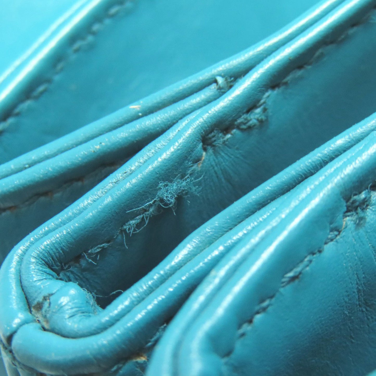 Prada Chain Shoulder Bag Leather