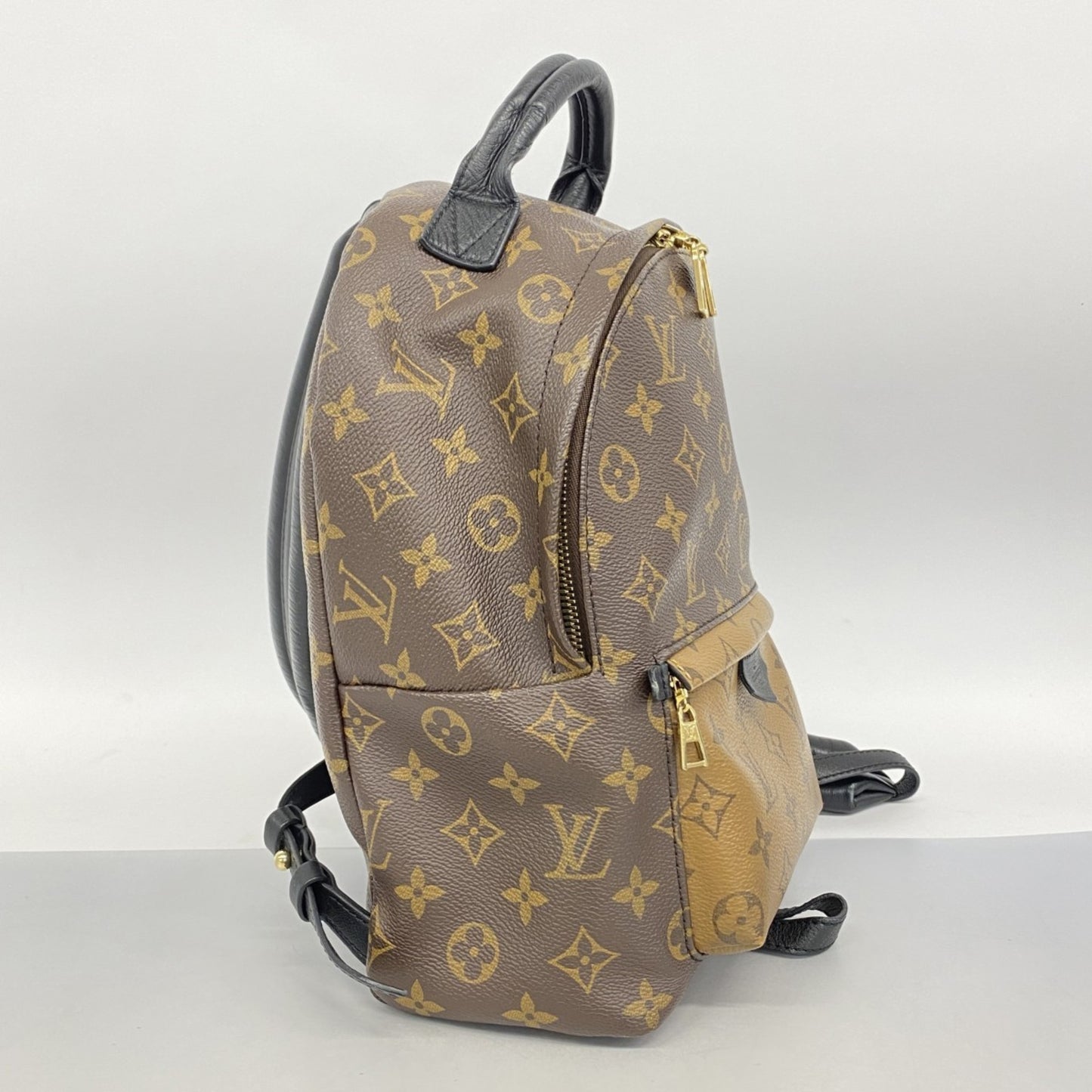 Louis Vuitton Monogram Reverse Palm Springs Backpack Pm M43116 Brown