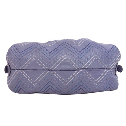 Fendi Stitched Shoulder Bag Leather
