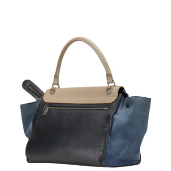 Celine Trapeze Medium Tricolor Handbag/Shoulder Bag