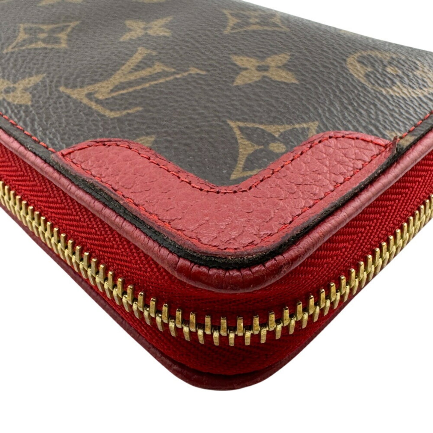 Louis Vuitton M61854 Retiro Round Zip Wallet Monogram Long Brown