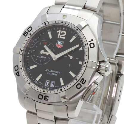 Tag Heuer Waf111Z Aquaracer Date Alarm Stainless Steel Watch