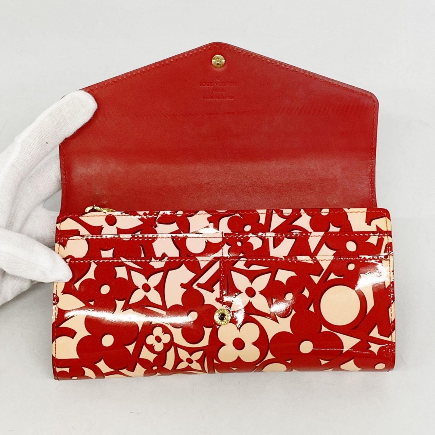 Louis Vuitton Sweet Monogram Portefeuille Sarah M90127 Long Wallet