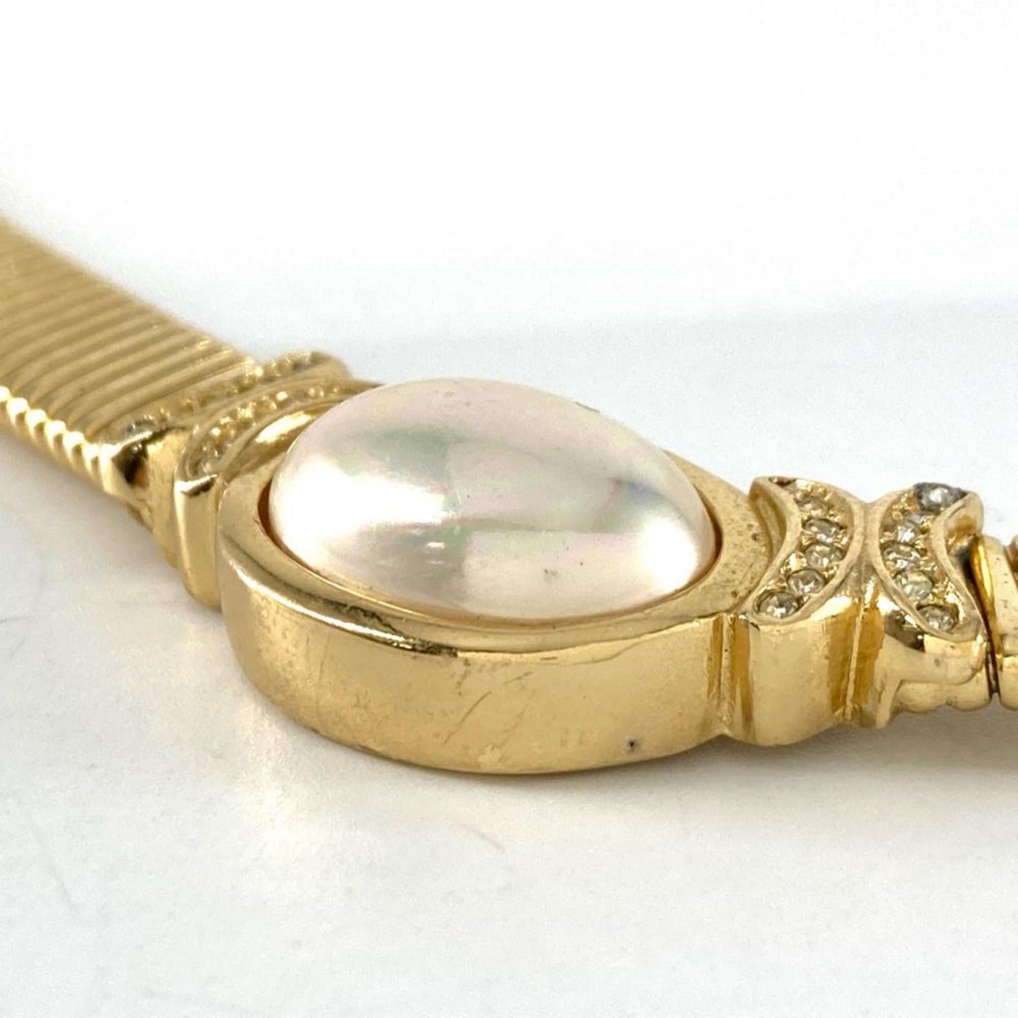 Christian Dior Necklace Gp Gold