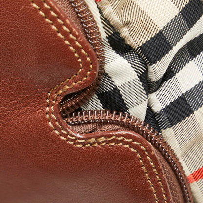 Burberry Nova Check Shadow Horse Shoulder Bag