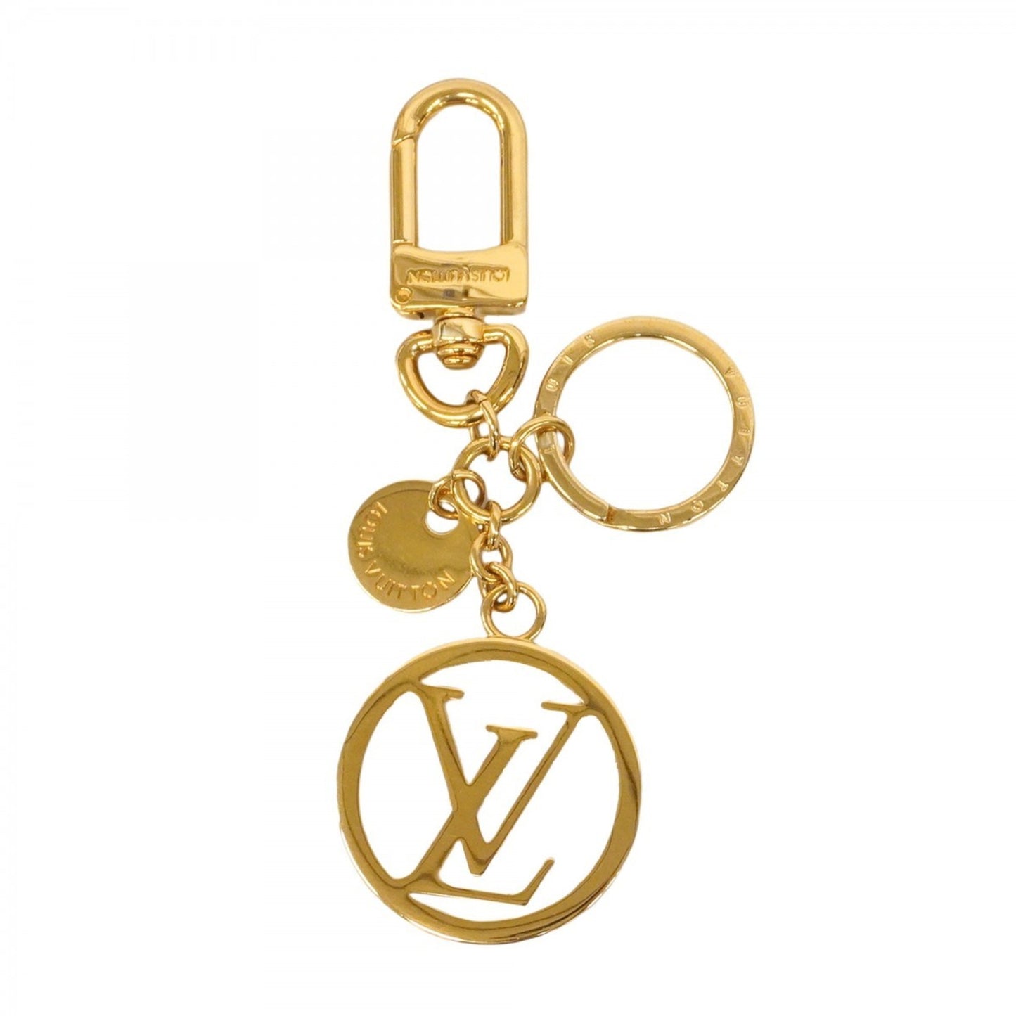 Louis Vuitton Porte-Cls Lv Circle Keychain M68000 Gold
