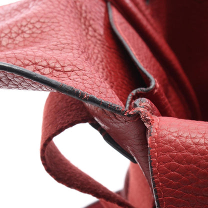 Hermes Herms Tibet Vertical Mm Rouge Garance Shoulder Bag In Taurillon Clemence Leather