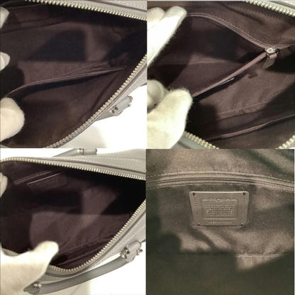 Coach Leather Rowan Satchel Handbag/Shoulder Bag