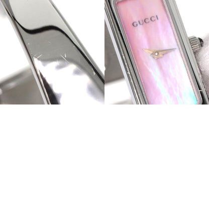 Gucci 1500L Square Face Watch Stainless Steel Ss