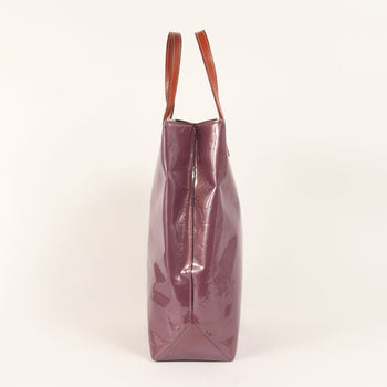 Louis Vuitton Monogram Vernis Reed Mm Tote Bag