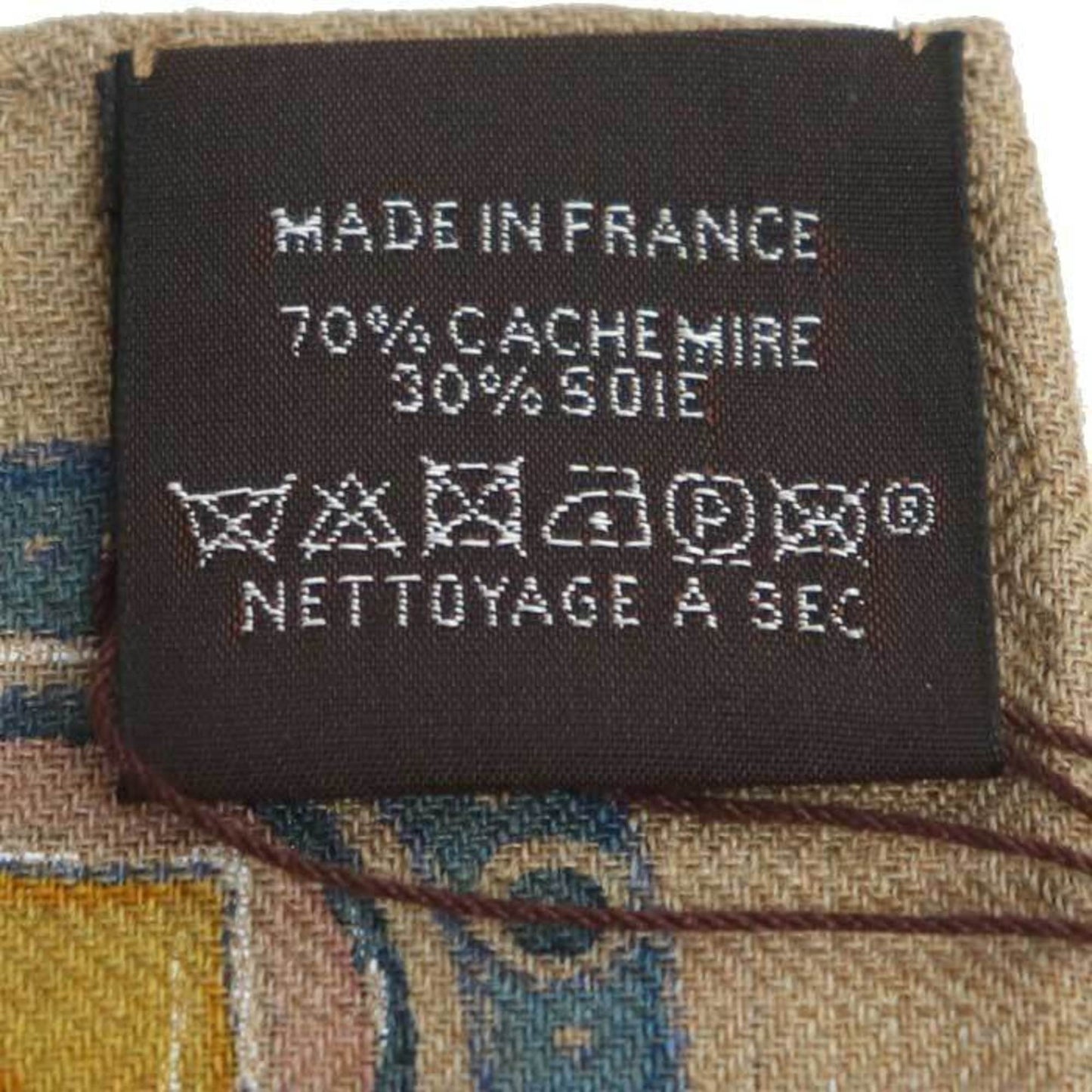 Hermes Carr 45 Gavroche Harnais De Coeur Arne De Coeur Scarf Muffler Caramel / Moldore Green