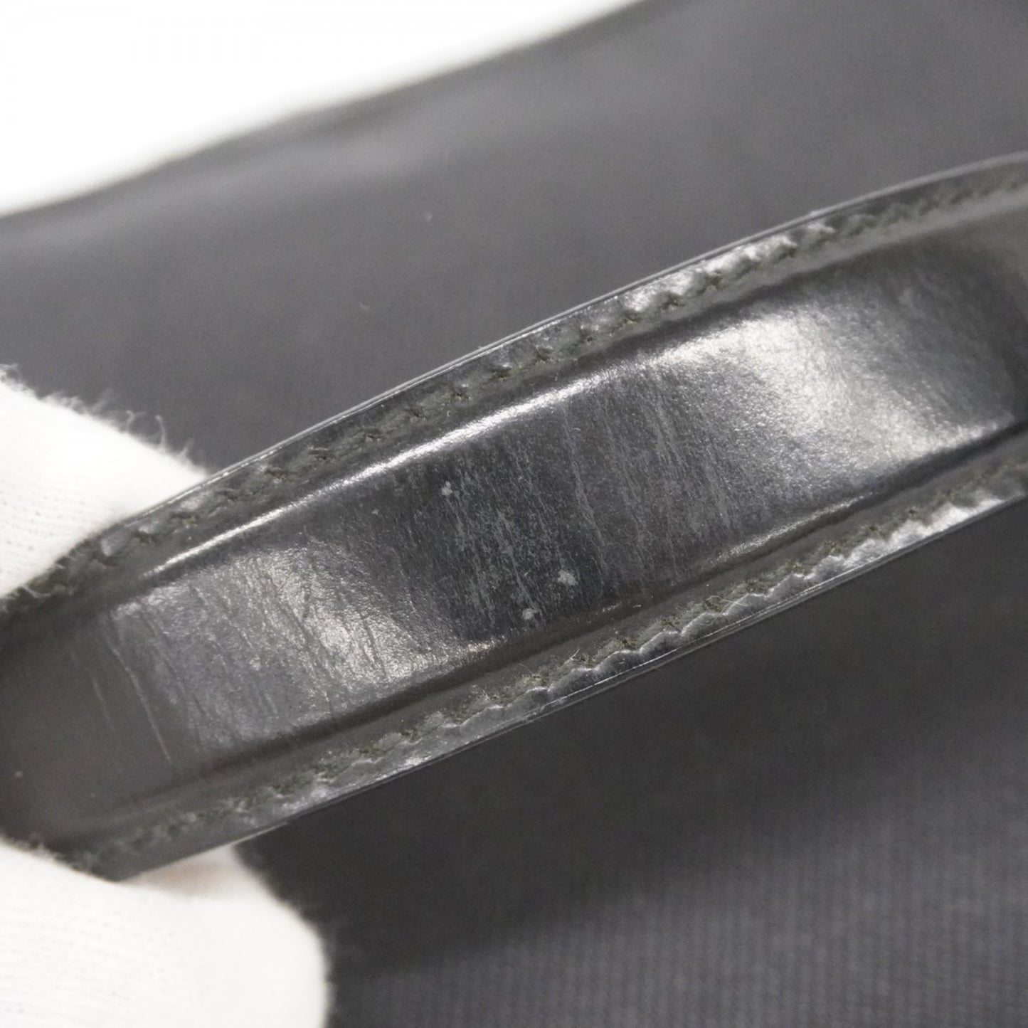 Gucci Bamboo Vanity Bag 032 1956 0150 Nylon Black