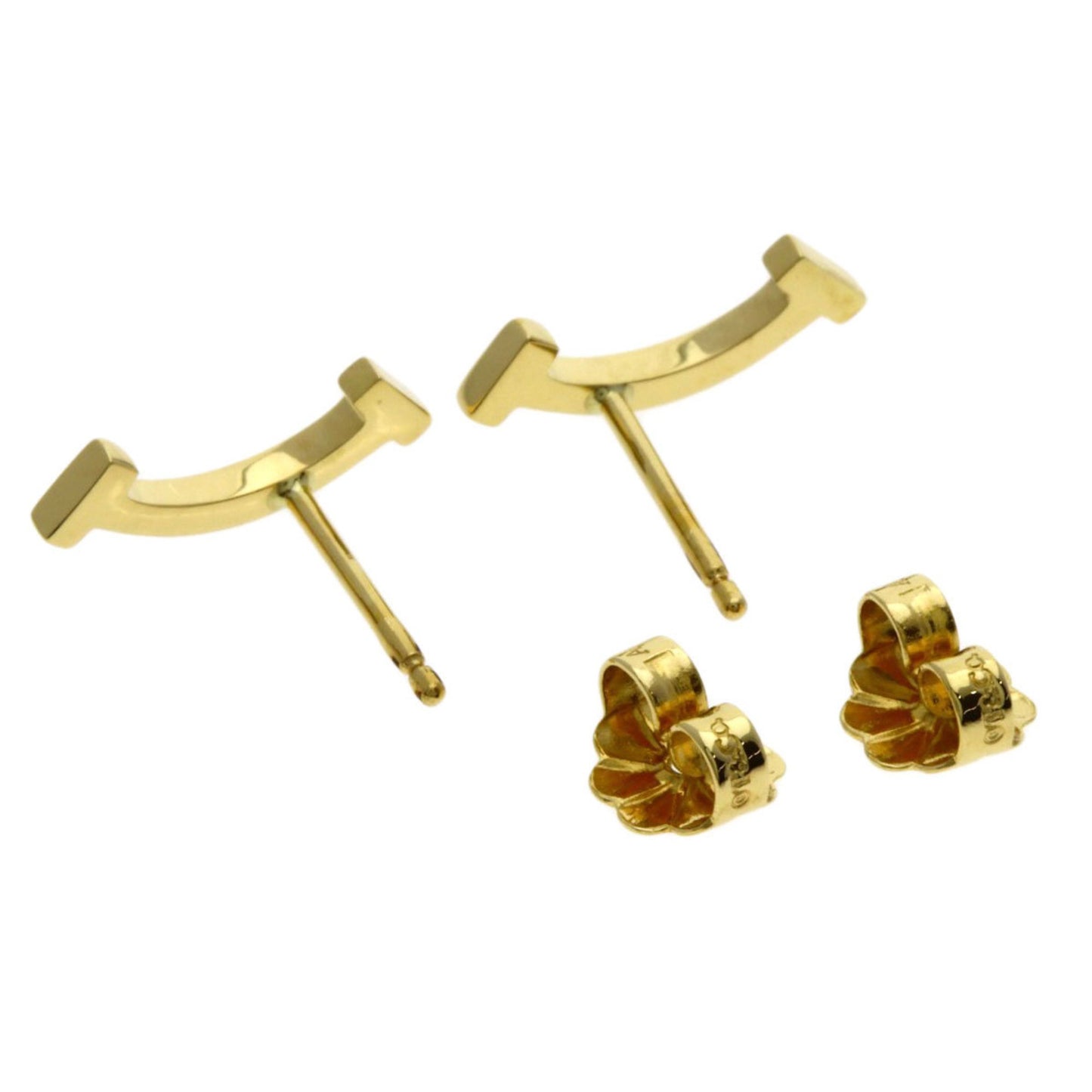 Tiffany T Smile Earrings In 18K Yellow Gold