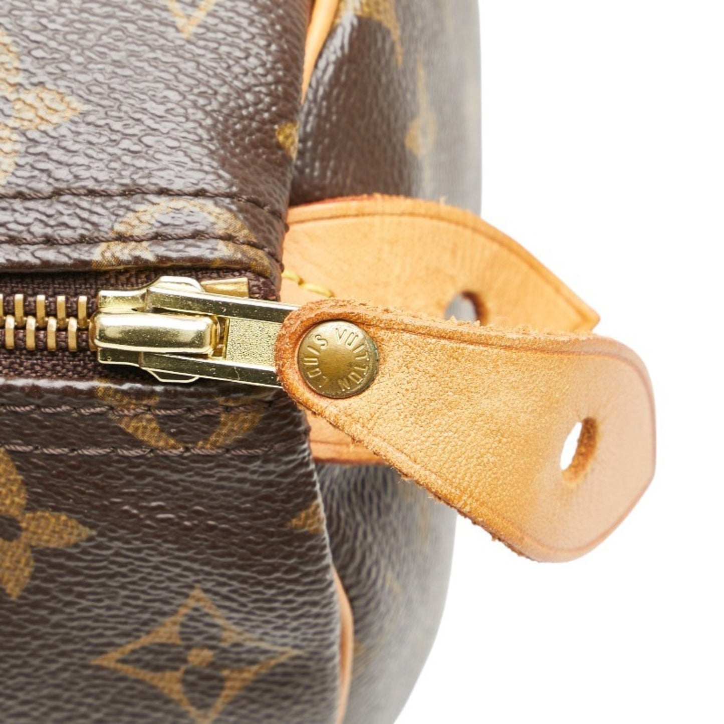 Louis Vuitton Monogram Speedy 35 Handbag/Boston Bag/Travel Bag M41524 Brown Leather