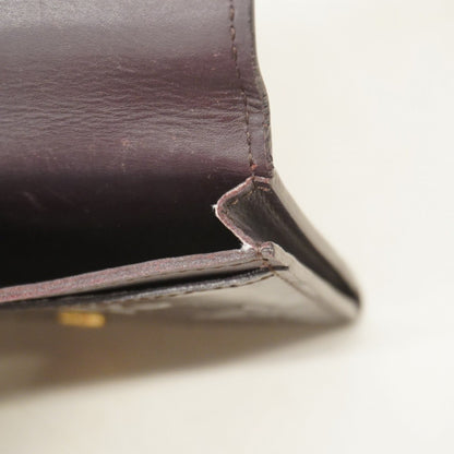 Louis Vuitton Vernis Envelope Carte De Visite Business Card Case M91409 Amaranth